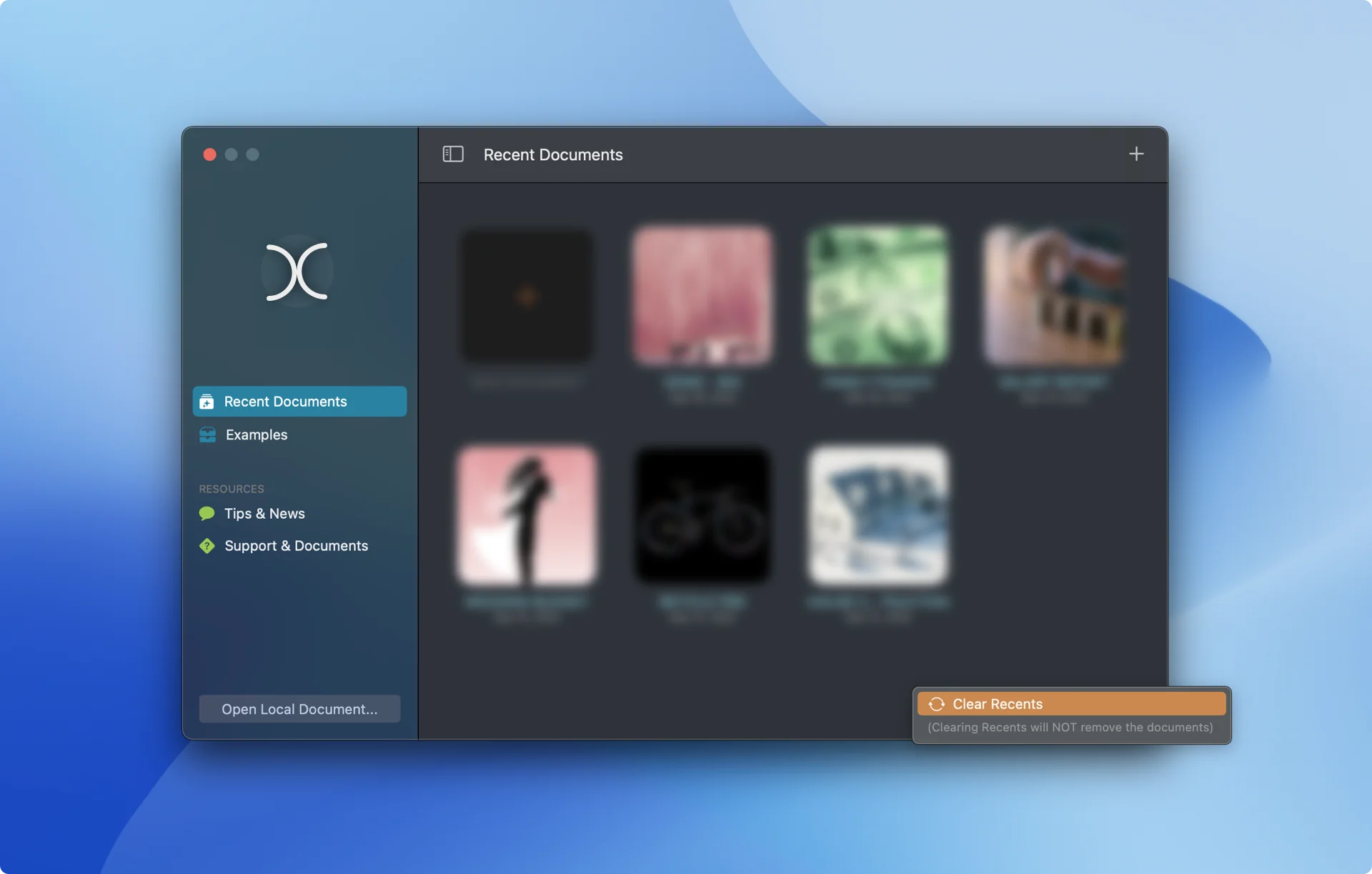 Effacer les récents